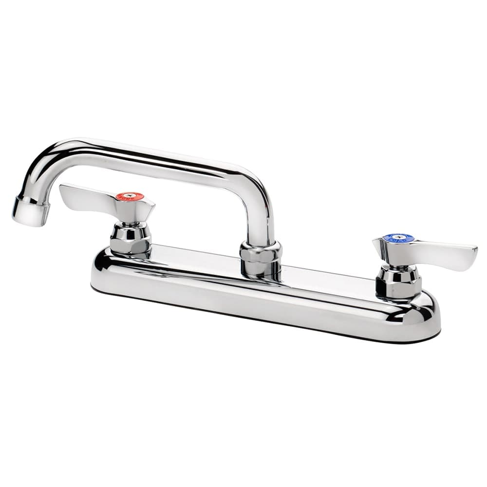 Krowne 13-806L Deck Mount Faucet - 6" Swing Spout, 8" Centers