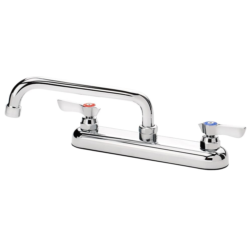 Krowne 13-808L Deck Mount Faucet - 8" Swing Spout, 8" Centers