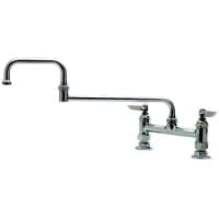 Krowne 13-818L Deck Mount Faucet w/ 18" Double Jointed Swing Nozzle thumbnail 2