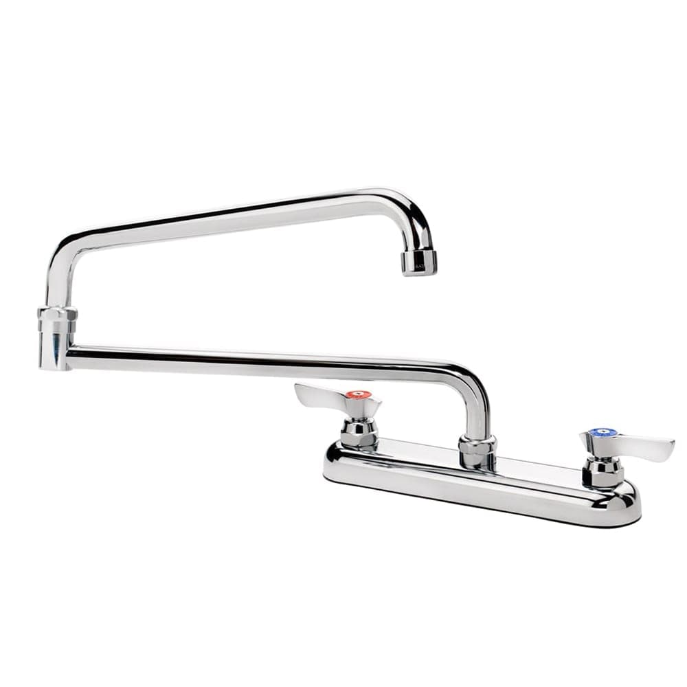 Krowne 13-824L Deck Mount Faucet w/ 24" Double Jointed Swing Nozzle