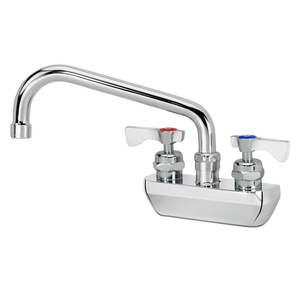 Krowne 14-408L Splash Mount Faucet - 8" Swing Spout, 4" Centers