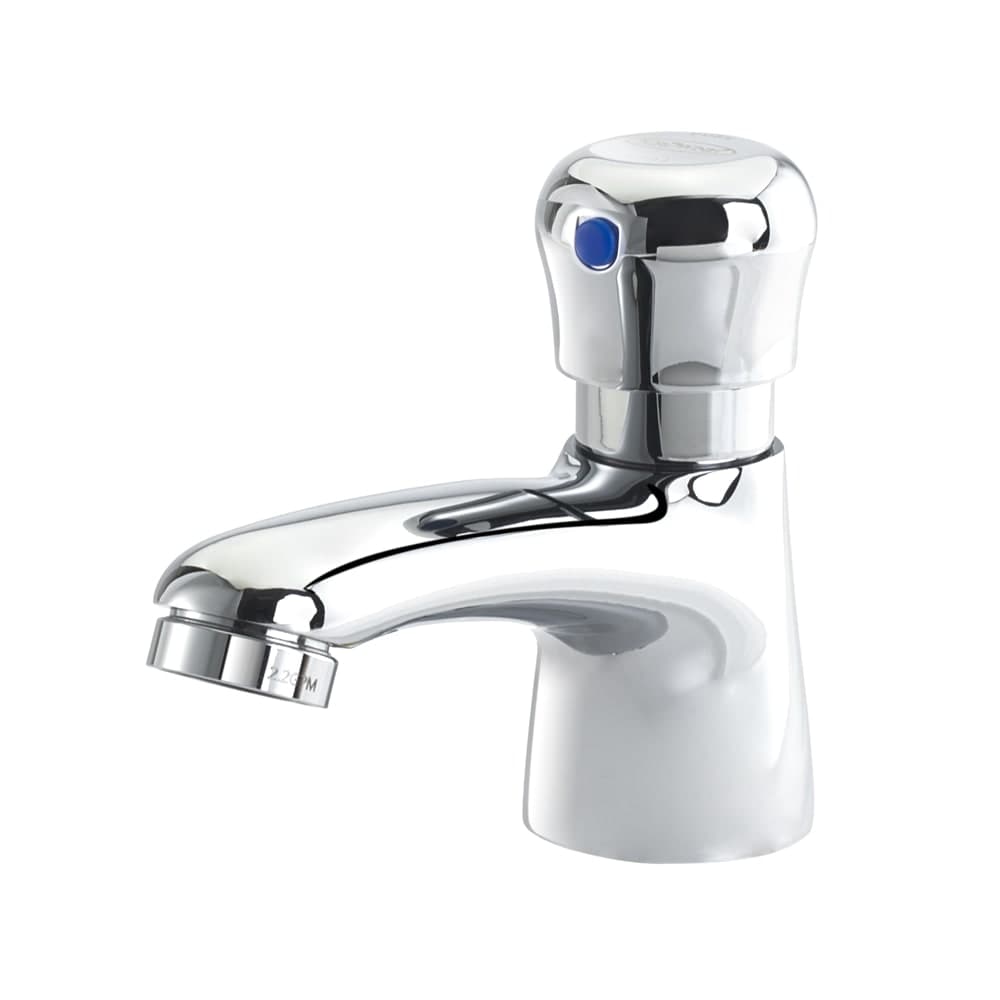 Krowne 14-560L Deck Mount Lavatory Faucet w/Push Cap, Cast Spout & Single Hole