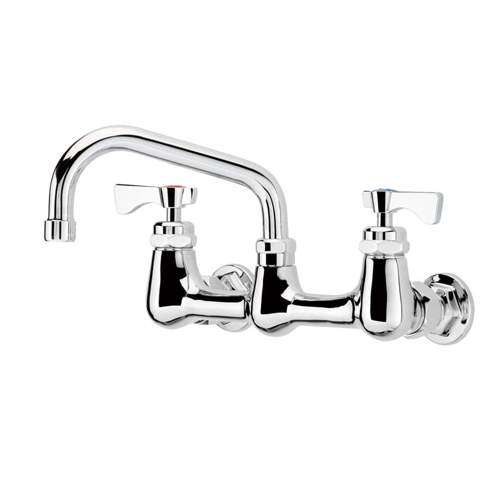 Krowne 14-806L Splash Mount Faucet - 6" Swing Spout, 8" Centers
