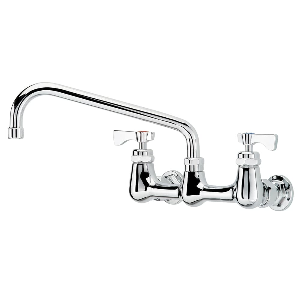 Krowne 14-810L Splash Mount Faucet - 10" Swing Spout, 8" Centers