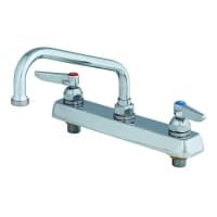Krowne 15-508L Deck Mount Faucet - 8" Swing Spout, 8" Centers thumbnail 2