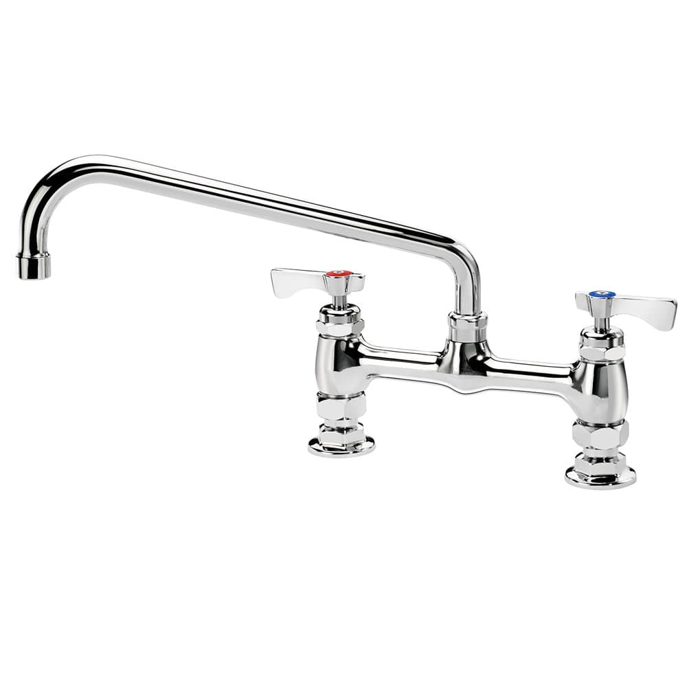 Krowne 15-814L Deck Mount Faucet w/ 14" Swing Nozzle