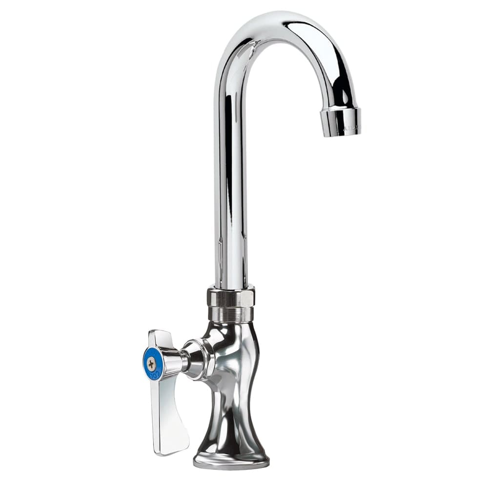 Krowne 16-115L Deck Mount Single Pantry Faucet - 3 1/2" Gooseneck Spout, Single Hole
