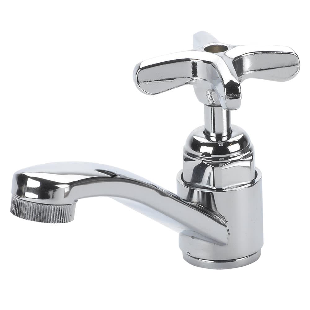 Krowne 16-152L Deck Mount Steam Table Faucet - 4 1/4" Swing Spout, Single Hole
