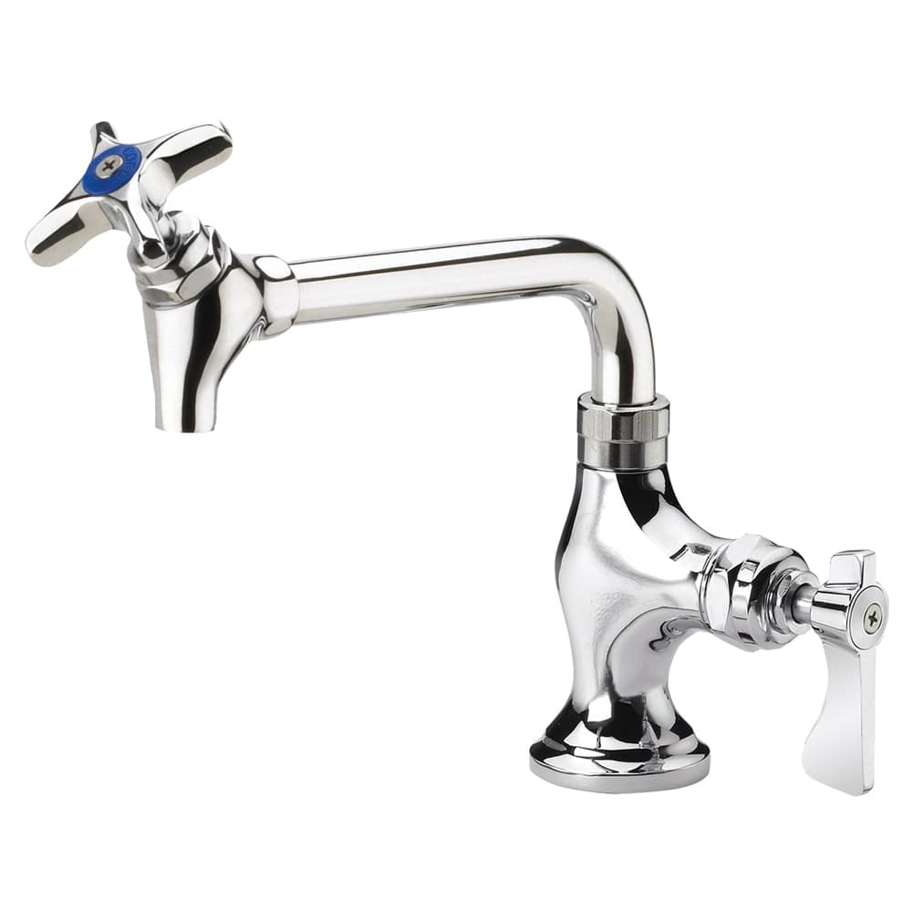 Krowne 16-160L Deck Mount Pot Filler Faucet w/ 6" Swing Nozzle