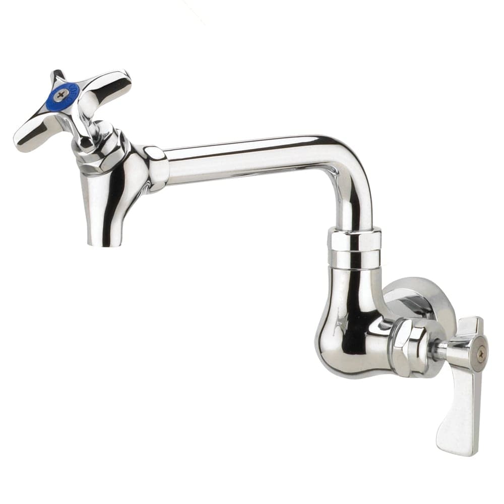 Krowne 16-178L Splash Mount Pot Filler Faucet w/ 6" Swing Nozzle