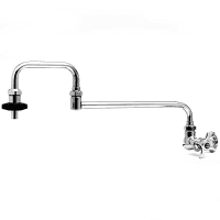 Krowne 16-182L Splash Mount Pot Filler Faucet w/ 24" Double Jointed Swing Nozzle thumbnail 2