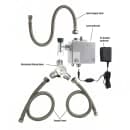 Krowne 16-190 Wall Mount Electronic Faucet - Single Hole, Gooseneck Spout thumbnail 3