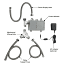 Krowne 16-196 Deck Mount Electronic Faucet - Single Hole, Fixed Spout, Battery Operated thumbnail 3