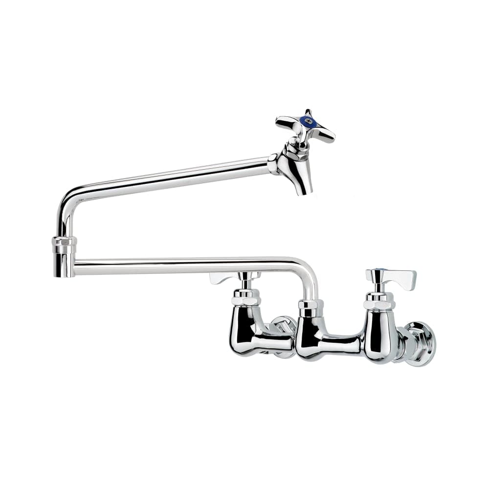 Krowne 16-253L Splash Mount Pot Filler Faucet w/ 24" Swing Nozzle