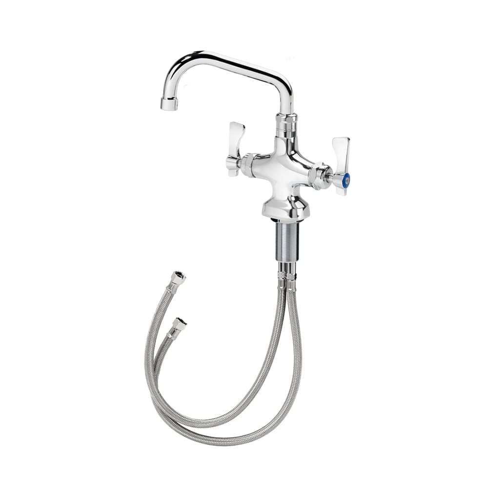 Krowne 16-306L Deck Mount Double Pantry Faucet - 6" Spout, Single Hole