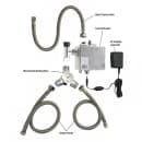 Krowne 16-670 Wall Mount Electronic Faucet - 4" Centers, High Arc Spout, Satin Finish thumbnail 7