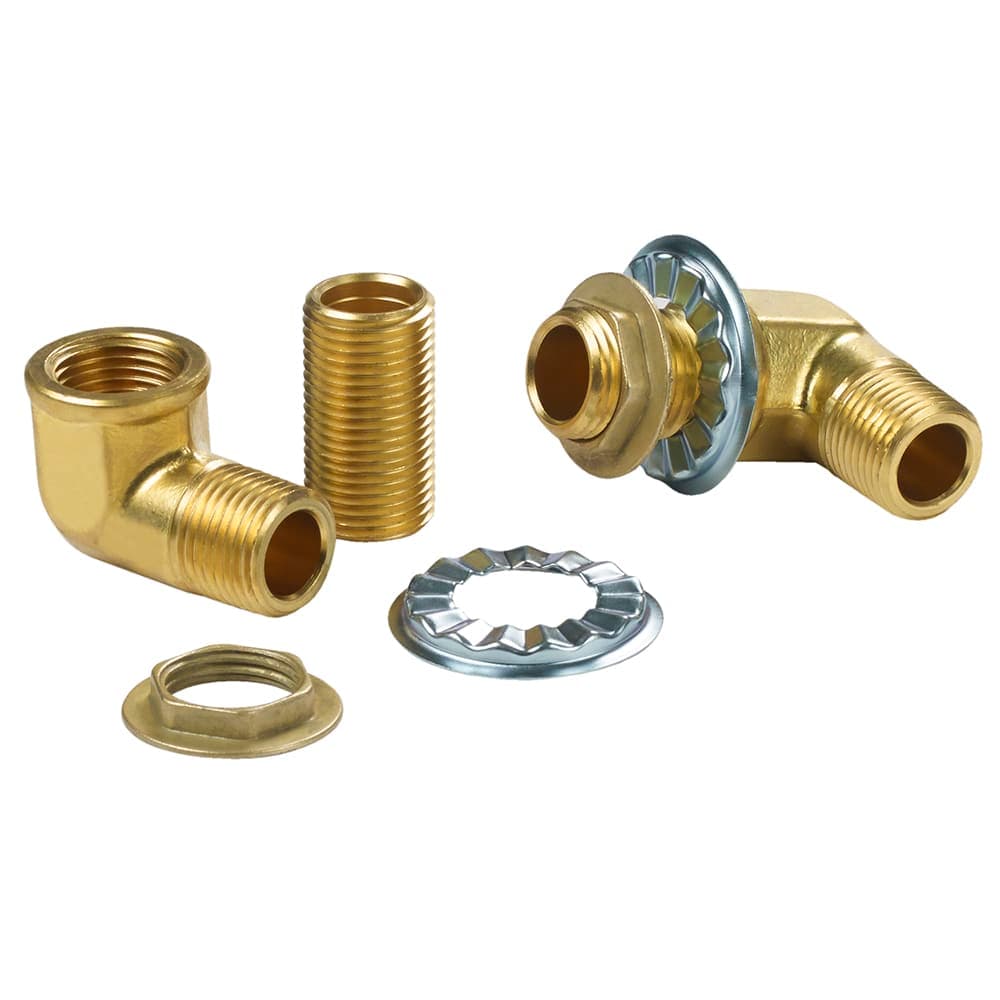 Krowne 21-190L Low Lead Wall Faucet Mounting Kit For Simple Installation