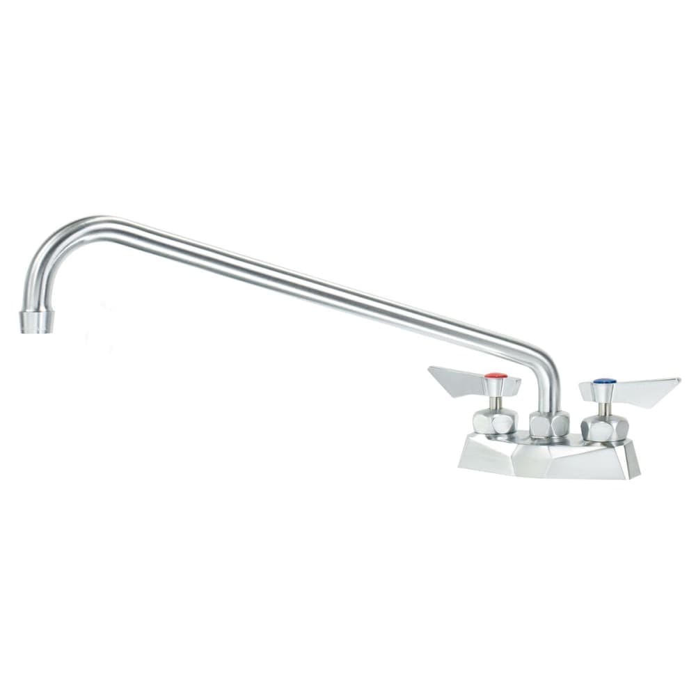 Krowne DX-316 Deck Mount Faucet w/ 16" Swing Spout - 4" Centers