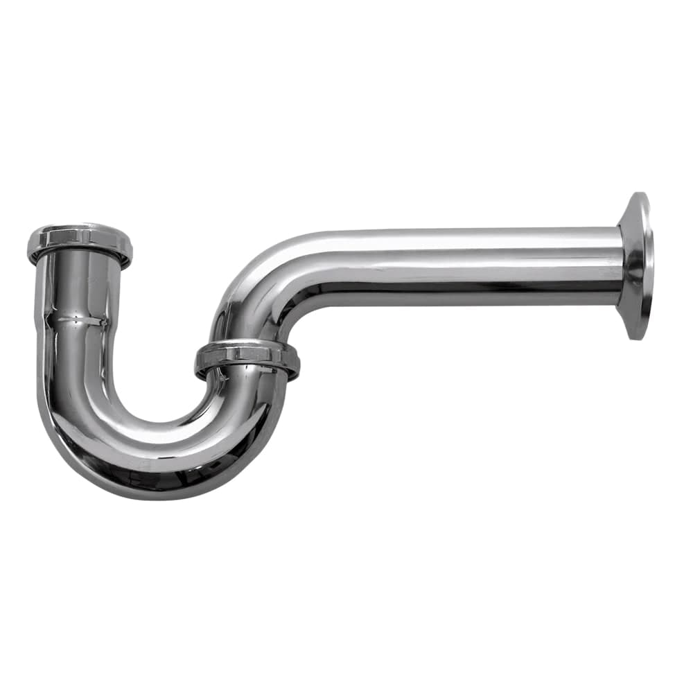 Krowne H-100 1 1/2" P Trap, Chrome Plated
