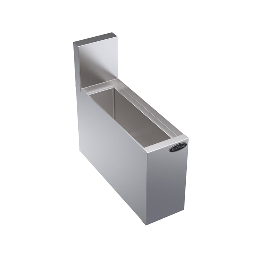 Krowne KR19-6 Bottle Section - Holds 3 Bottles, 6 1/2" Back Splash, 6" x 19"