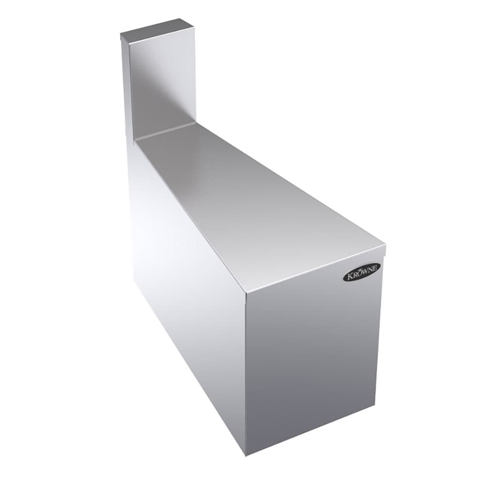 Krowne KR19-F15 19" Front Angle - 15 Degree, 6 1/2" Back Splash