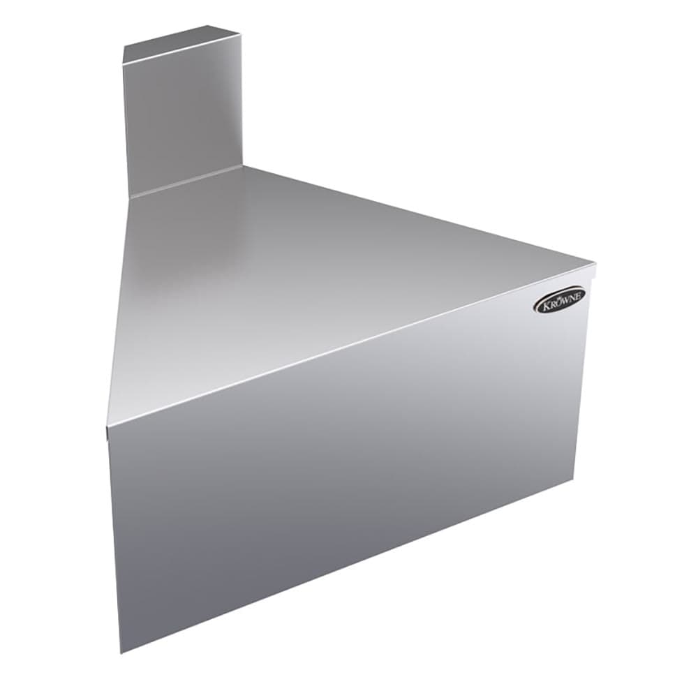 Krowne KR19-F60 19" Front Angle - 60 Degree, 6 1/2" Back Splash
