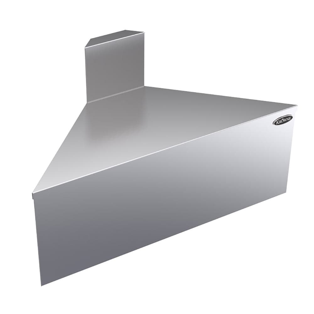 Krowne KR19-F90 19" Front Angle - 90 Degree, 6 1/2" Back Splash