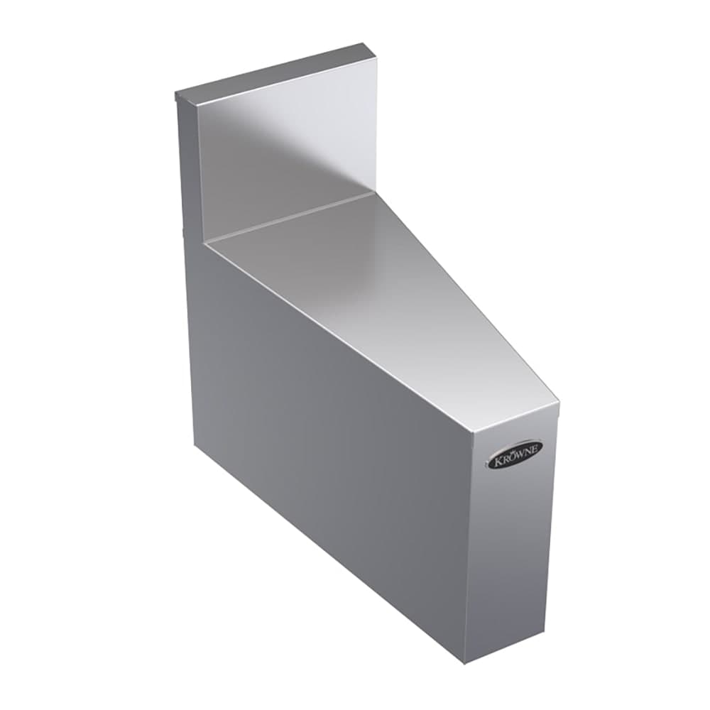 Krowne KR19-R15 19" Rear Angle - 15 Degree, 7" Back Splash