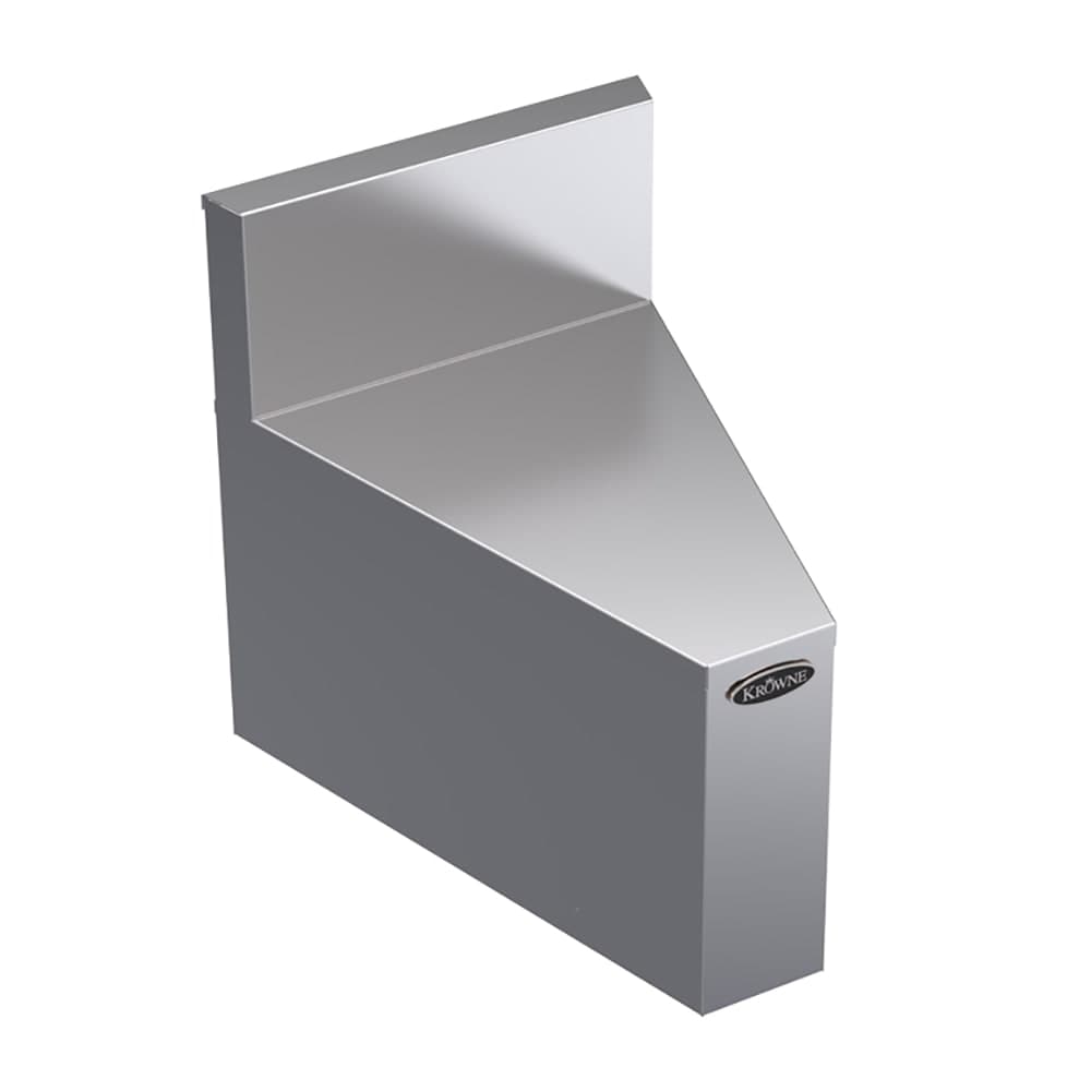 Krowne KR19-R30 19" Rear Angle - 30 Degree, 7" Back Splash