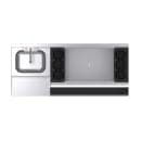 Krowne KR24-W54R-10 54" Royal 1800 Series Cocktail Station w/ 110 lb Ice Bin, Stainless Steel thumbnail 2