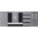 Krowne KR24-W60C-10 60" Royal 1800 Series Cocktail Station w/ 74 lb Ice Bin, Stainless Steel thumbnail 2