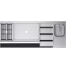 Krowne KR24-W60E-10 60" Royal 1800 Series Cocktail Station w/ 92 lb Ice Bin, Stainless Steel thumbnail 2