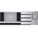 Krowne KR24-W66D-10 66" Royal 1800 Series Cocktail Station w/ 110 lb Ice Bin, Stainless Steel thumbnail 2