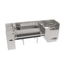 Krowne KR24-TCS76B-10 76" The Taffer Command Station w/ Cold Plate, Stainless thumbnail 3