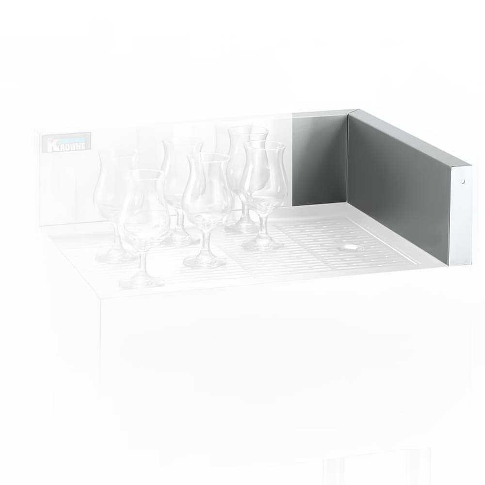 Krowne KR-301 Right End Splash Return For Royal Series Underbar Sinks