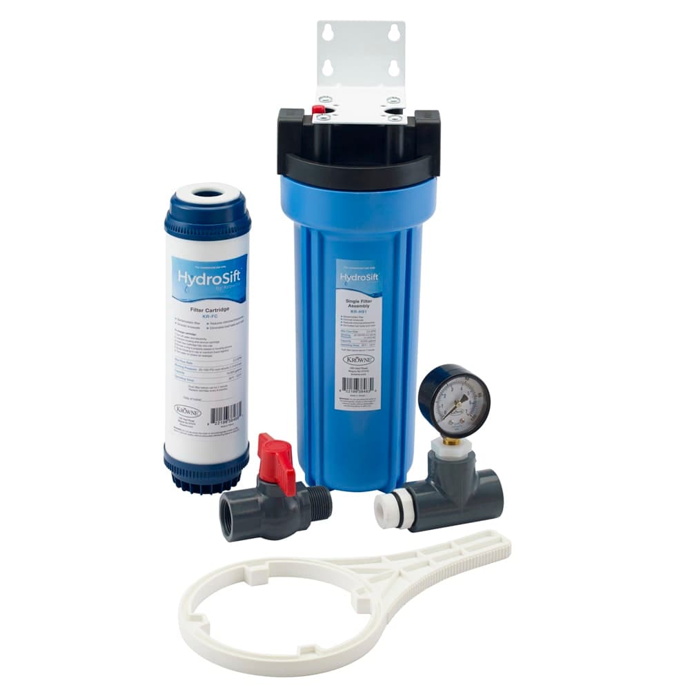 Krowne KR-HS1-KIT Single Hydrosift Water Filter Assembly Kit