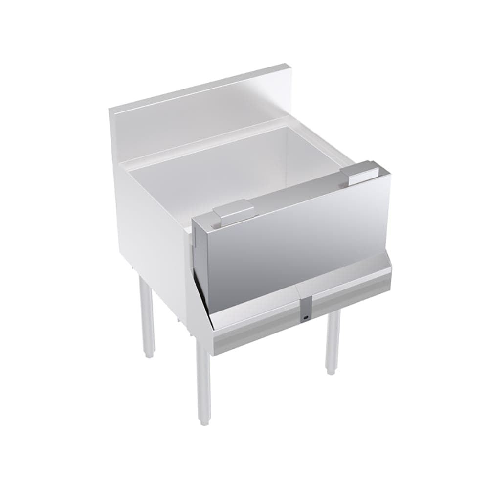 Krowne KR-SC24 24" Locking Cover for Single Speed Rail, Stainless