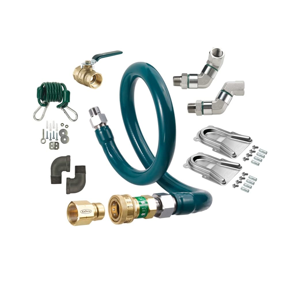 Krowne M10060K12 60" Gas Connector Kit w/ 1" Female/Male Couplings