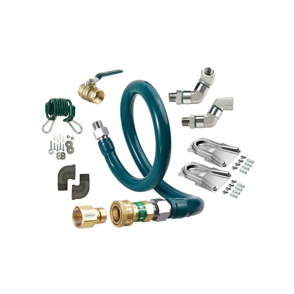Krowne M5036K12 36" Gas Connector Kit w/ 1/2" Female/Male Couplings
