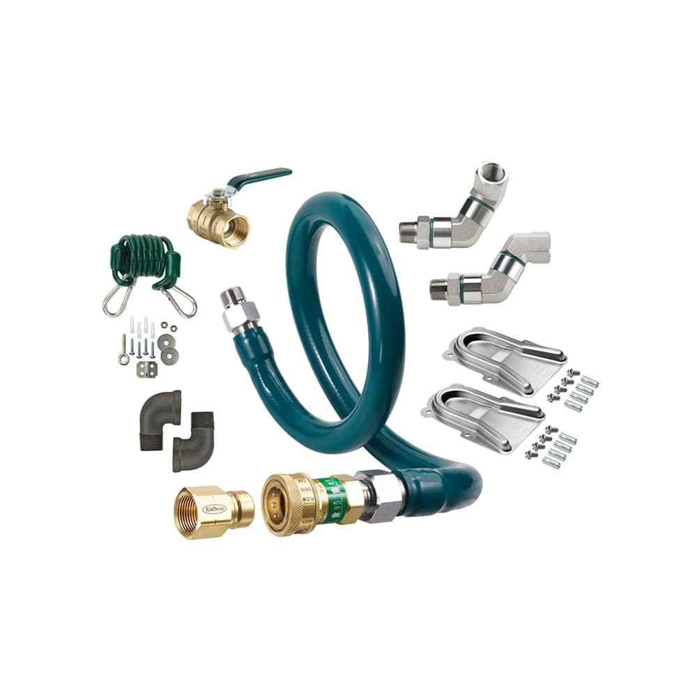 Krowne M5048K12 48" Gas Connector Kit w/ 1/2" Female/Male Couplings