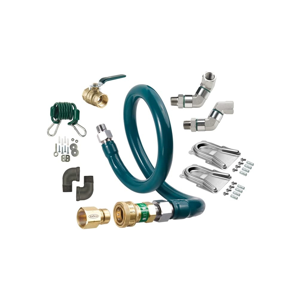 Krowne M5060K12 60" Gas Connector Kit w/ 1/2" Female/Male Couplings