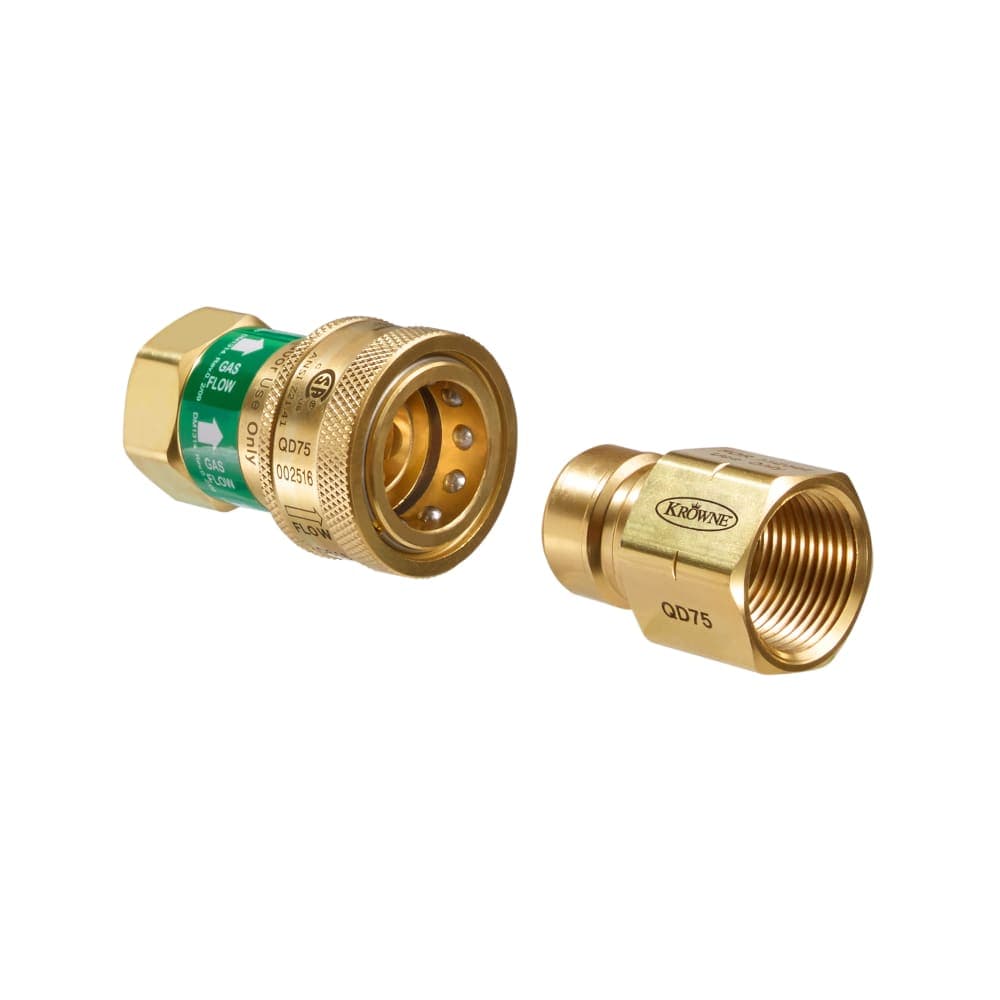 Krowne QD75 3/4" Quick Disconnect Female Coupler