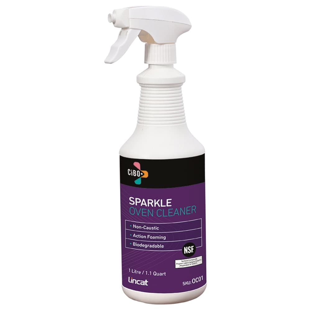 CiBo Sparkle Oven Cleaner, 1 liter bottle, for CiBOPlus High Speed Ovens (OC01A)
