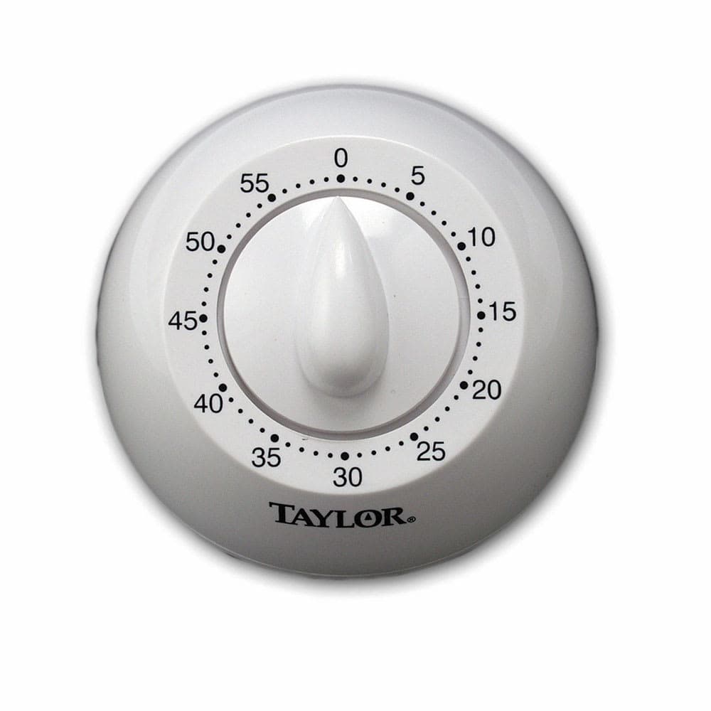 Taylor 5832 60 Minute Manual Timer w/ Long Ring