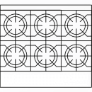 American Range AR-6 36" 6 Burner Gas Range w/ Standard Oven, Liquid Propane thumbnail 2