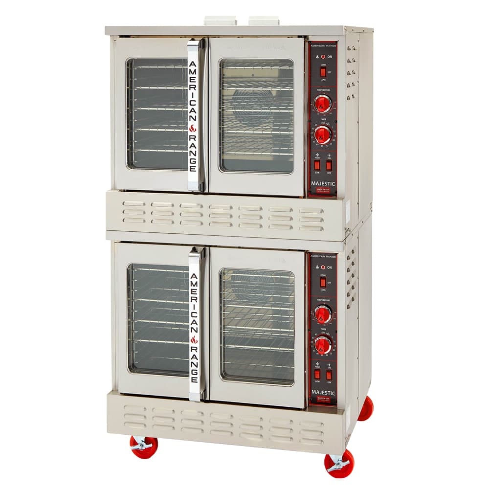 American Range MSD-2 Single Full Size Natural Gas Convection Oven - 140,000 BTU