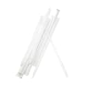 D&W Fine Pack 7 3/4" Wrapped Jumbo Straws - Polypropylene, Clear (DSJW10-500T) thumbnail 3