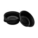 D&W Fine Pack 6 oz Cruiser Bowl - Polypropylene, Black (CT757-060) thumbnail 4