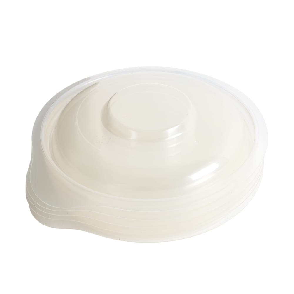 D&W Fine Pack 4 3/4" Lid for Cruiser Bowls - Polypropylene, Clear (PL257-1001H1)