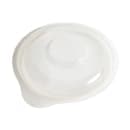 D&W Fine Pack 4 3/4" Lid for Cruiser Bowls - Polypropylene, Clear (PL257-1001H1) thumbnail 2